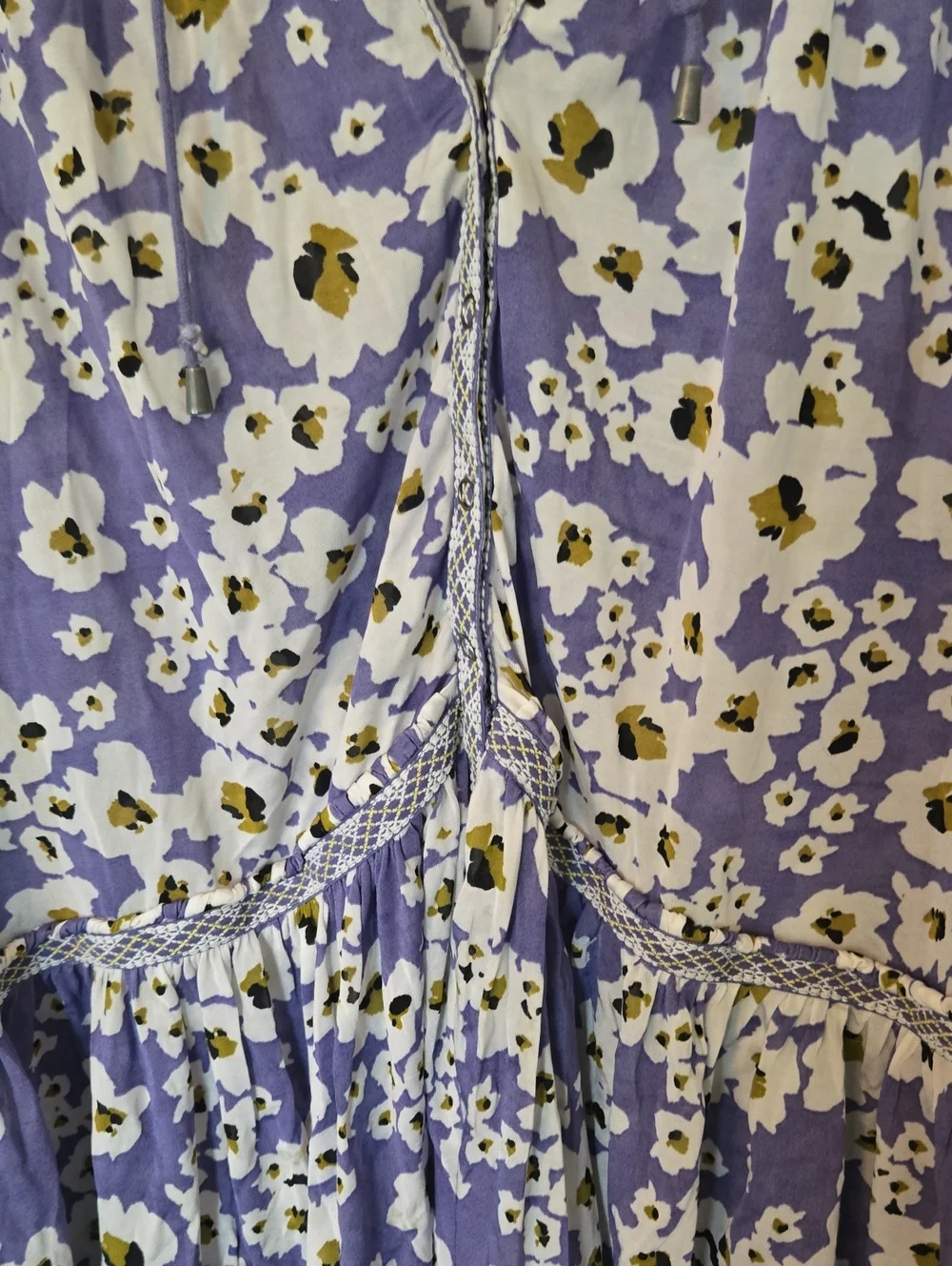 Free People | Love Letter Lavender Tunic Top Mini Dress Size Small